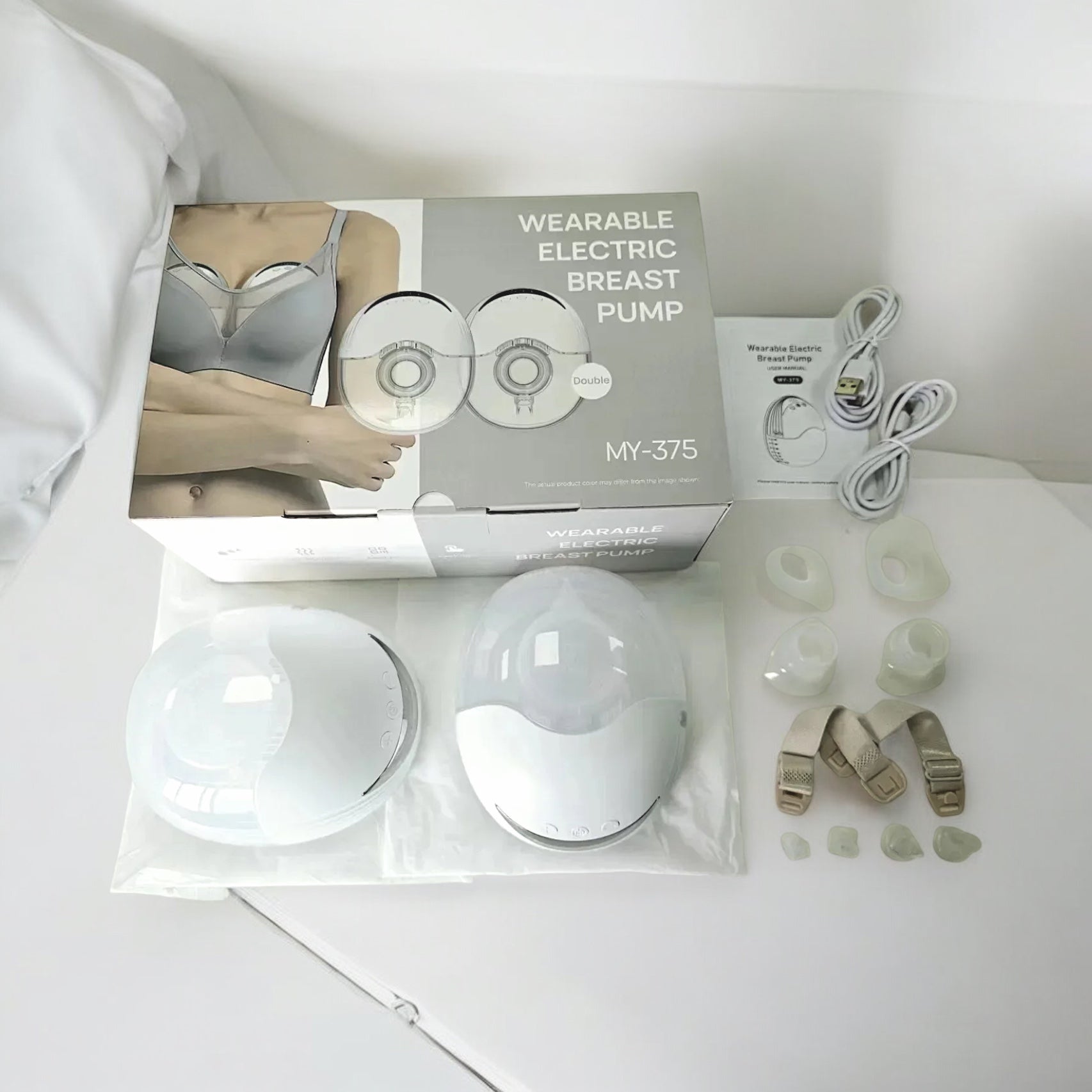 MOMCOZY M5 Hands-Free Wearable Breast Pump