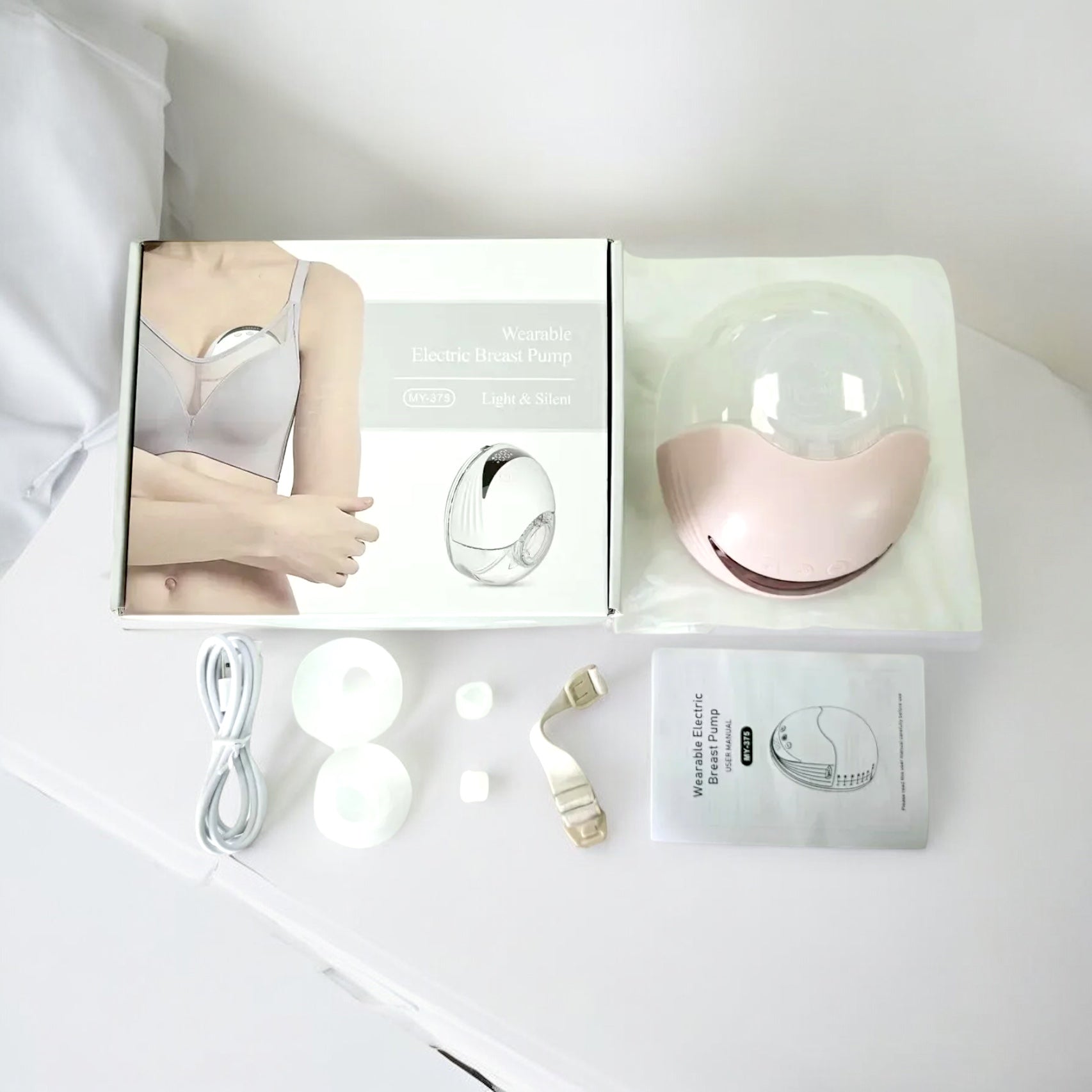 MOMCOZY M5 Hands-Free Wearable Breast Pump