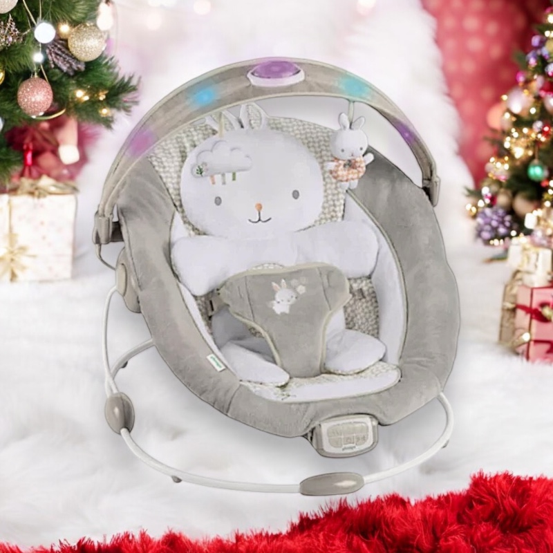 Ingenuity Twinkle Tails Bouncer - Cozy Comfort & Soothing Features for Your Newborn