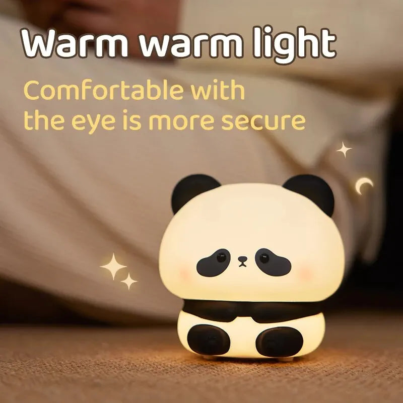 Touch Sensor Little Panda Night Lamp