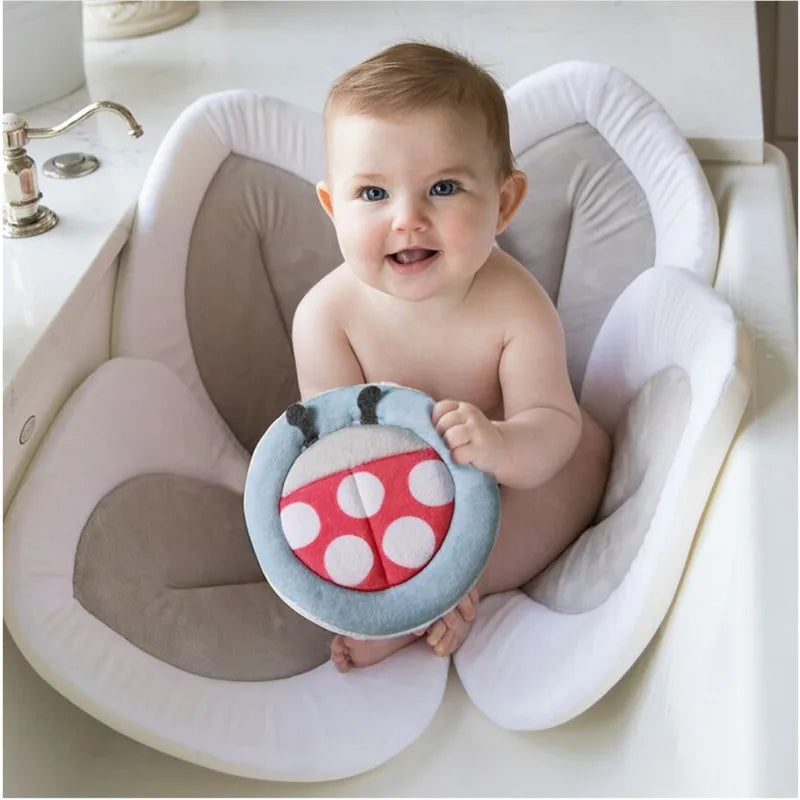 oldable Baby Bath Tub Cushion Mat 