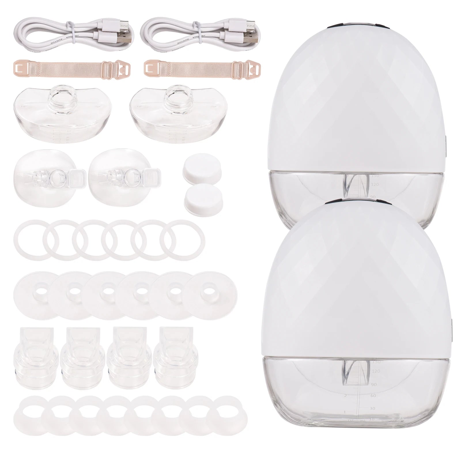 S20 Wearable Hands-Free Breast Pump – Portable & Efficient Electric Pump with Adjustable Modes