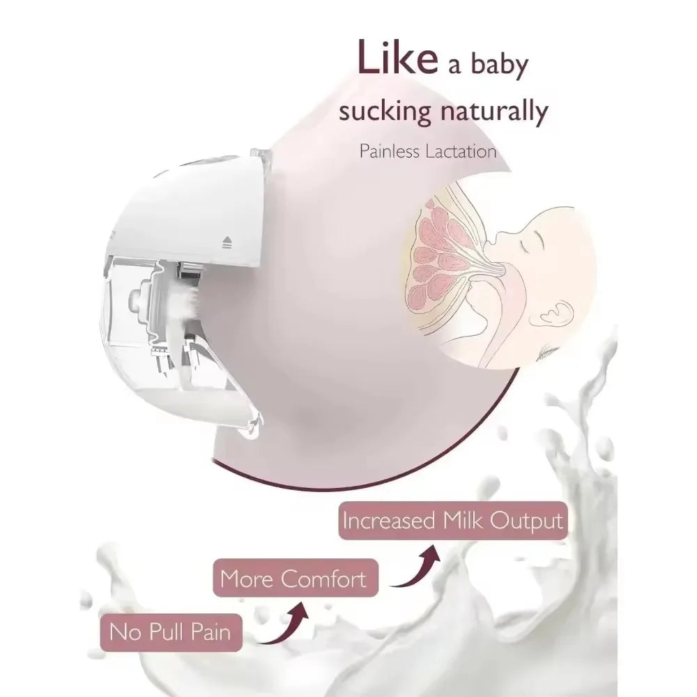 MOMCOZY M5 Hands-Free Wearable Breast Pump