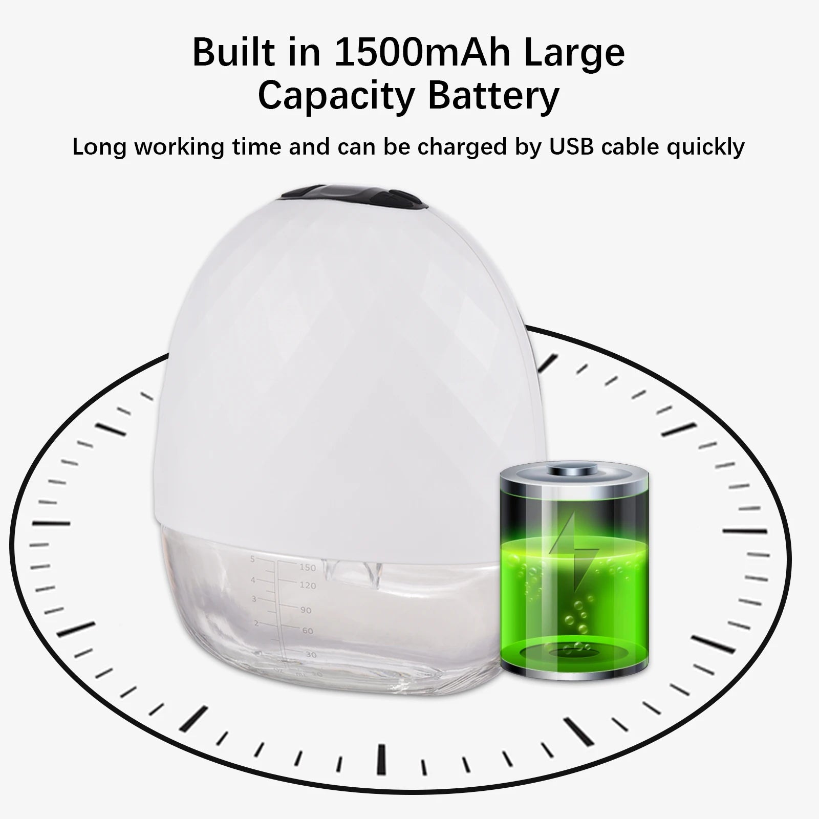 S20 Wearable Hands-Free Breast Pump – Portable & Efficient Electric Pump with Adjustable Modes