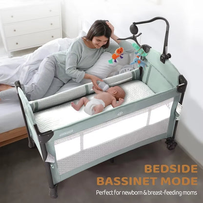 3-in-1 Baby Bedside Sleeper