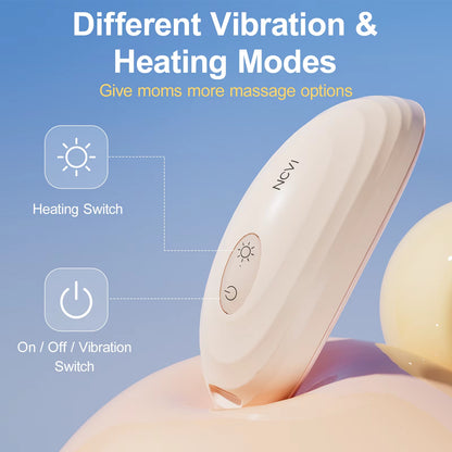 NCVI Warming Lactation Massager – Enhanced Breastfeeding Comfort & Support