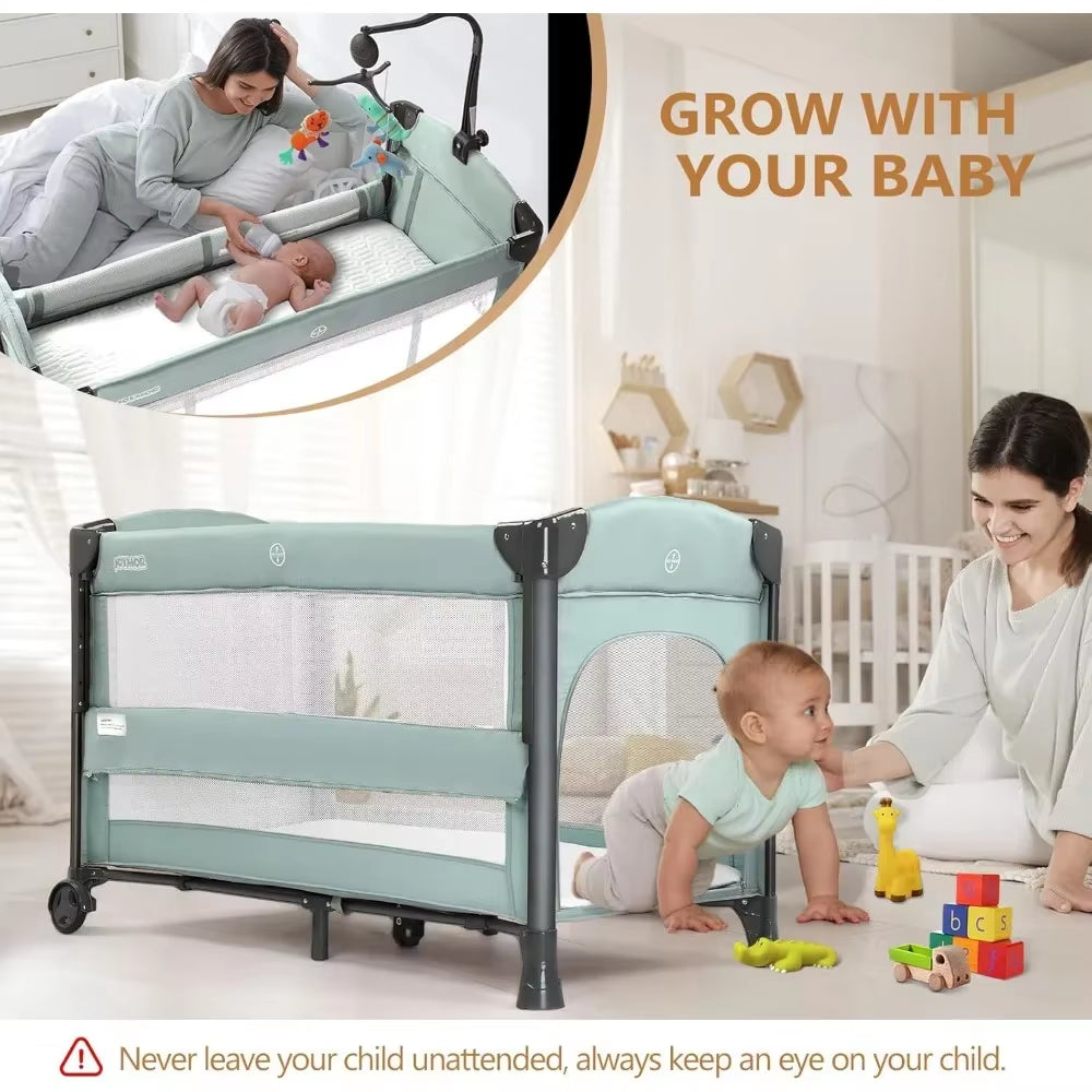 3-in-1 Baby Bedside Sleeper