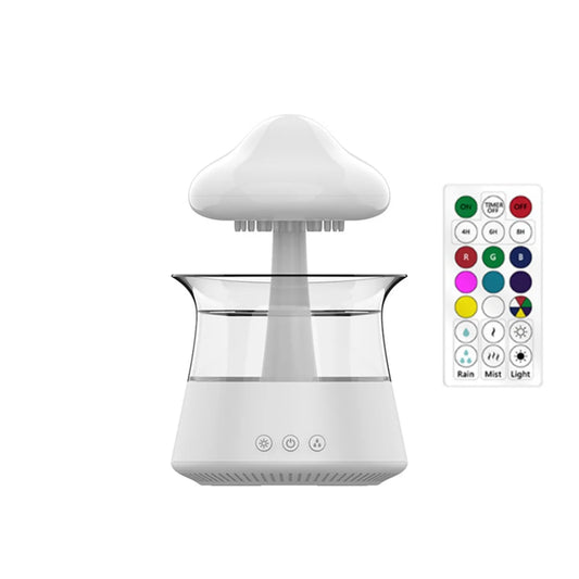 Rain Sounds Humidifier & Mushroom Light Diffuser