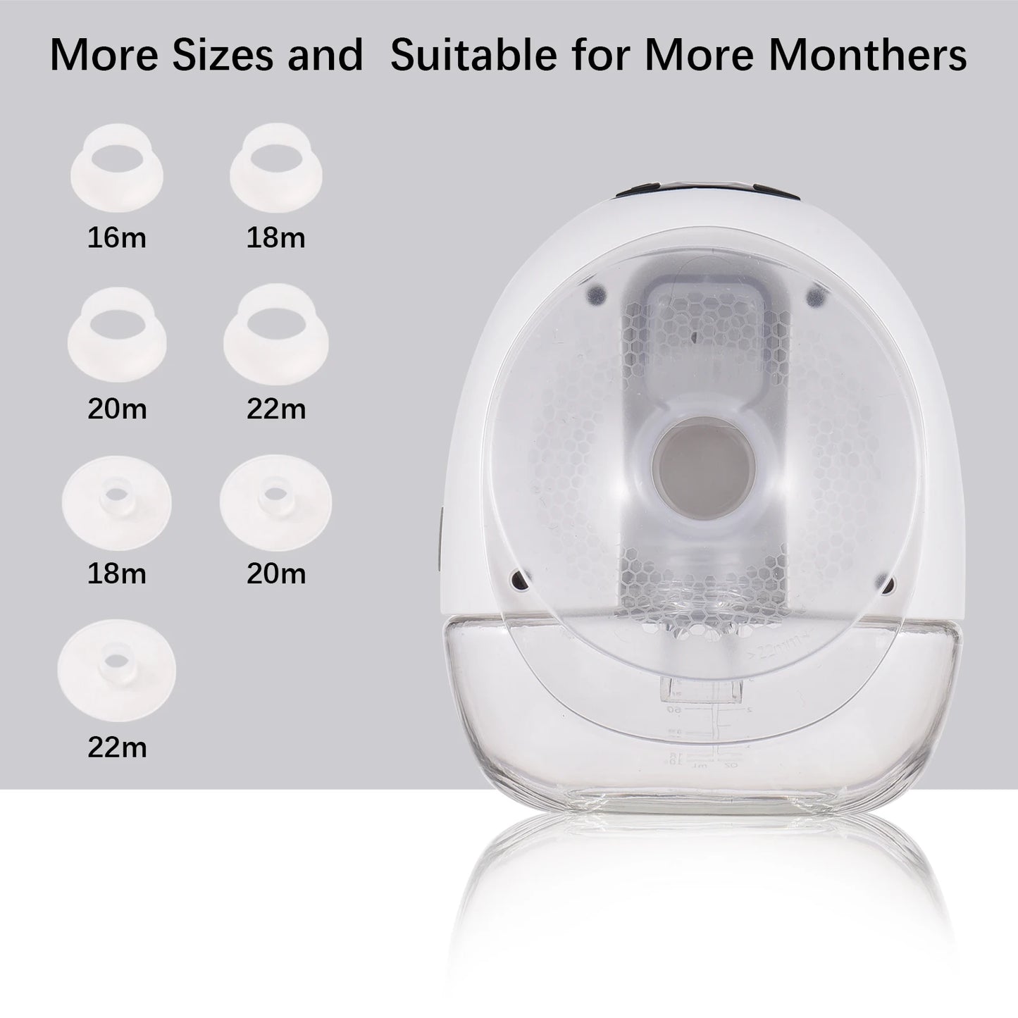 S20 Wearable Hands-Free Breast Pump – Portable & Efficient Electric Pump with Adjustable Modes