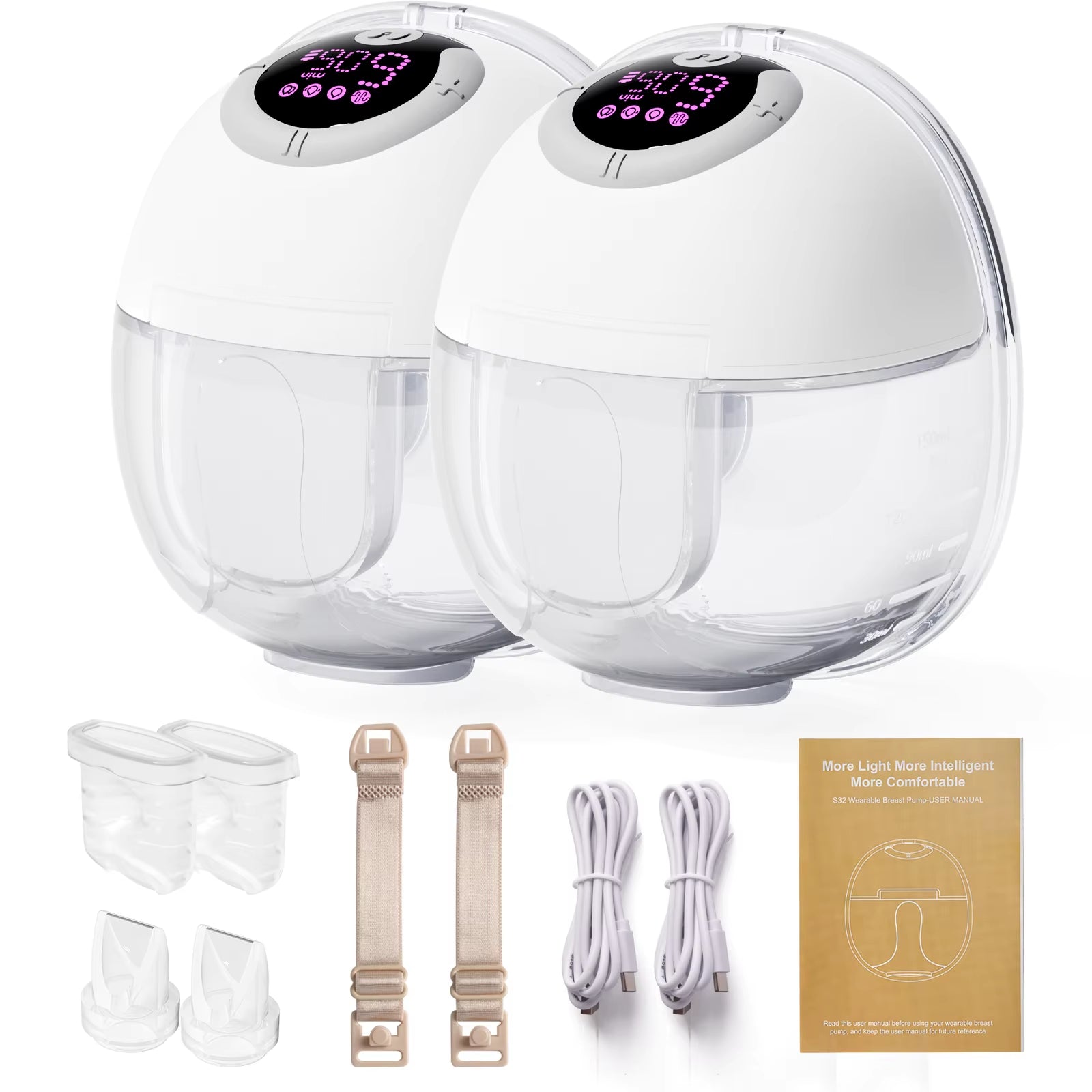 Hands-Free Wearable Breast Pump